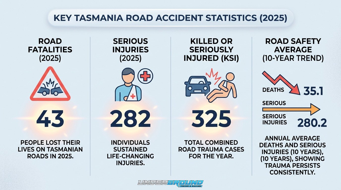 Tasmania Road Accident Statistics